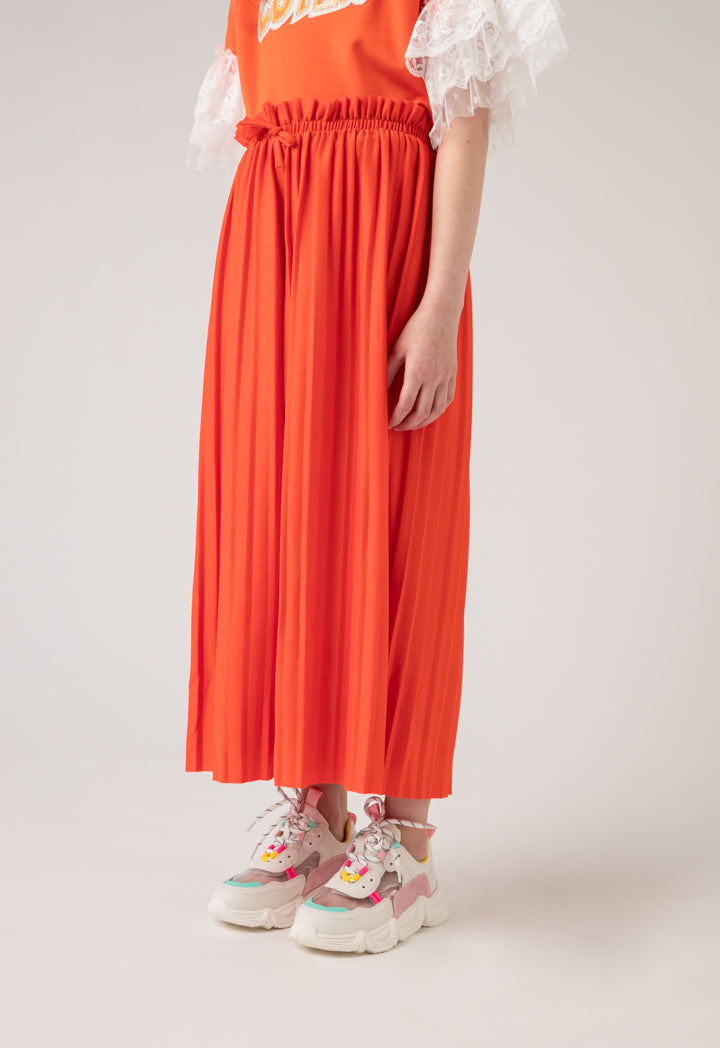 Jersey Pleated Culottes