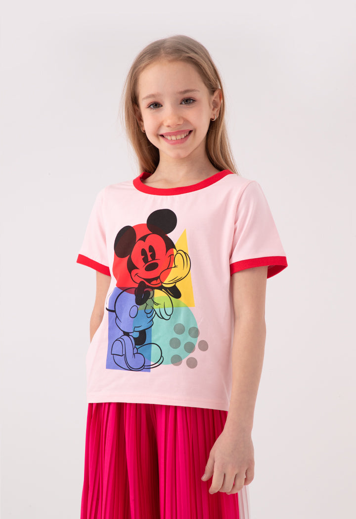 Disney Contrasting Ribbed T-Shirt