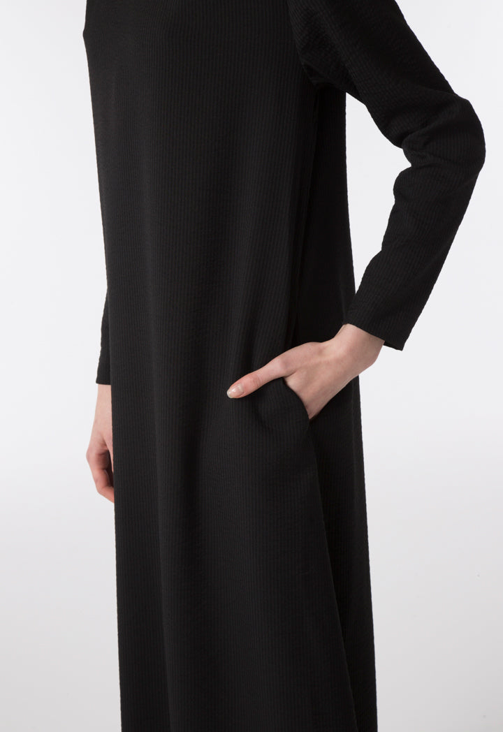 Black Long Sleeves Abaya