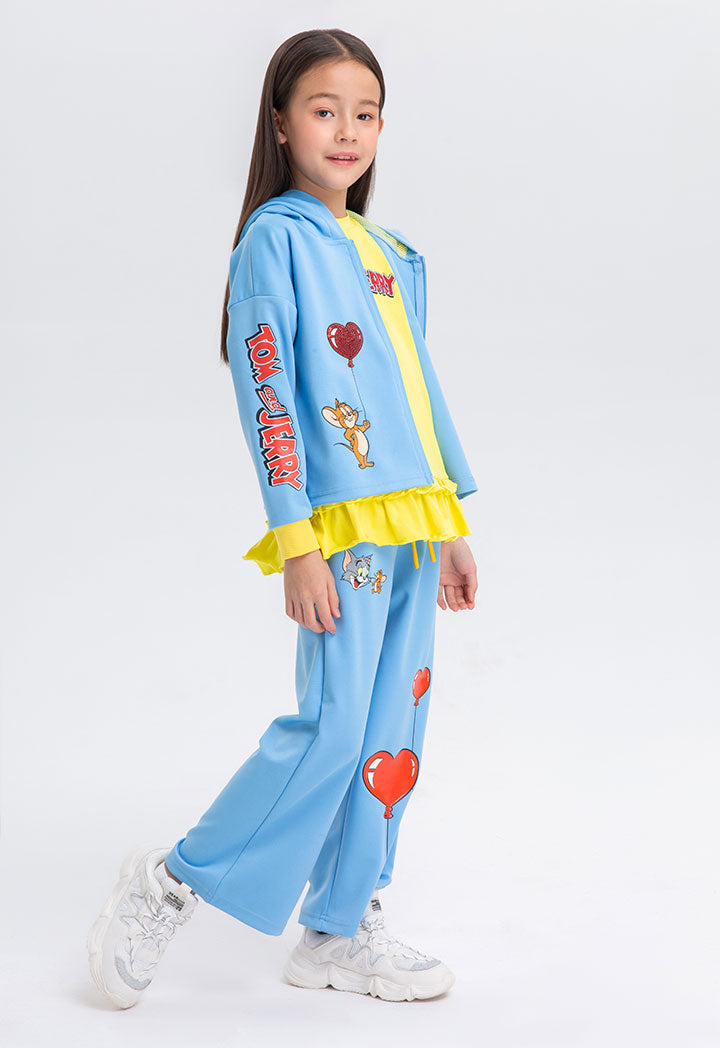 Tom And Jerry Drawstring Waist Pants