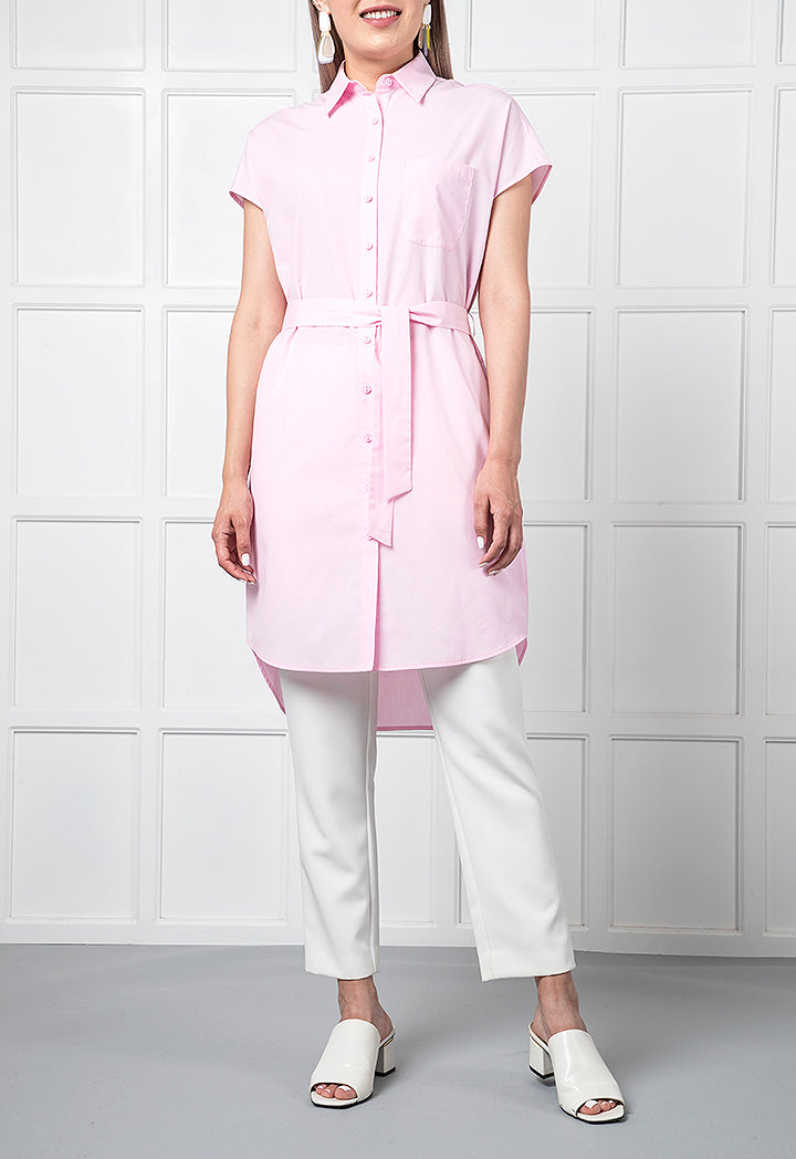 Back Organza Embroidered Midi Dress