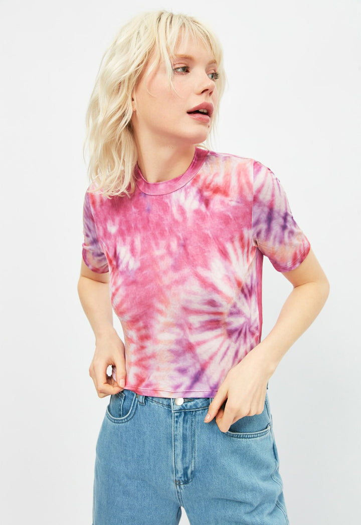 Printed Knitted Top