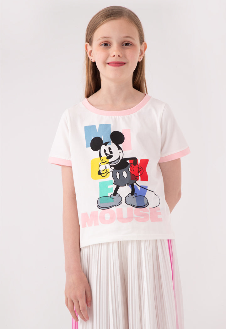 Disney Contrasting Ribbed T-Shirt