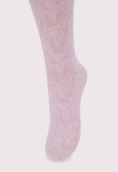 Floral Pattern Tights