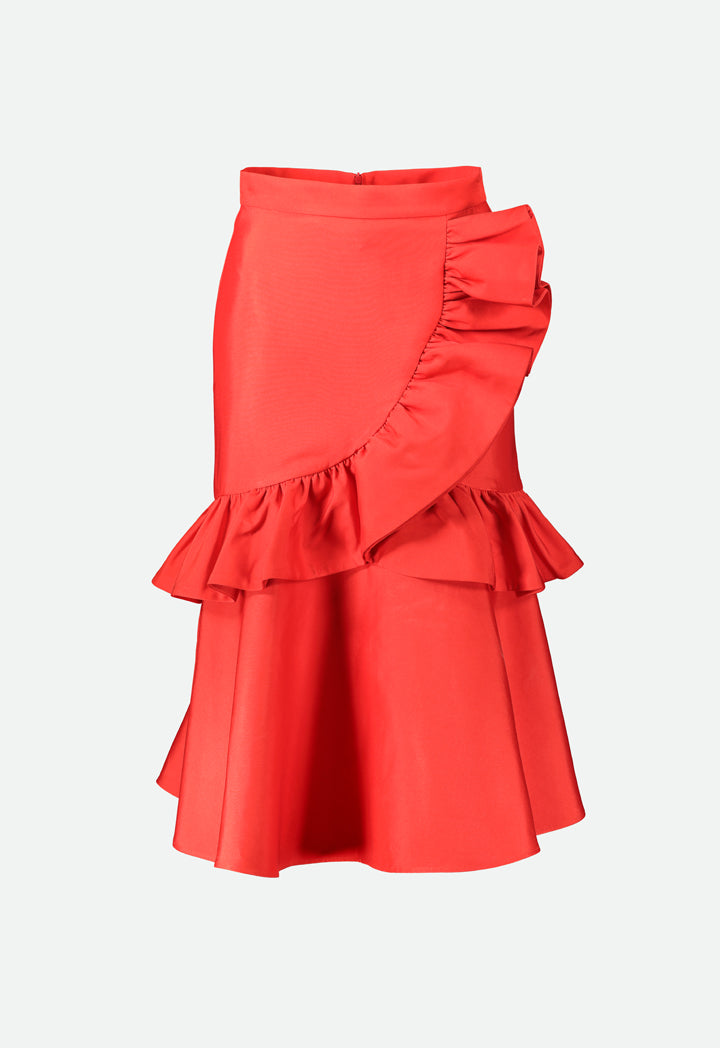 Frill A-Line Skirt - Fresqa