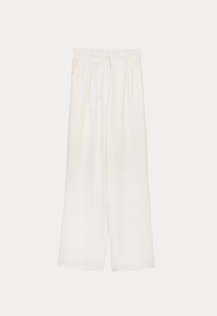 Full Length Straight Fit Solid Trousers