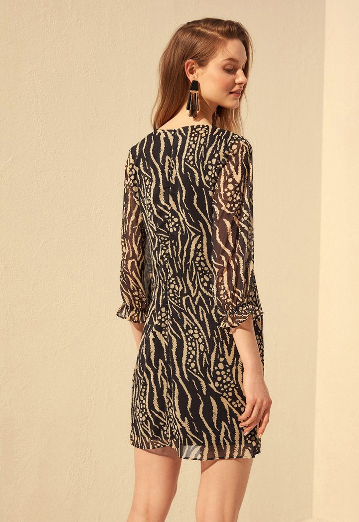 pattern-print-dress