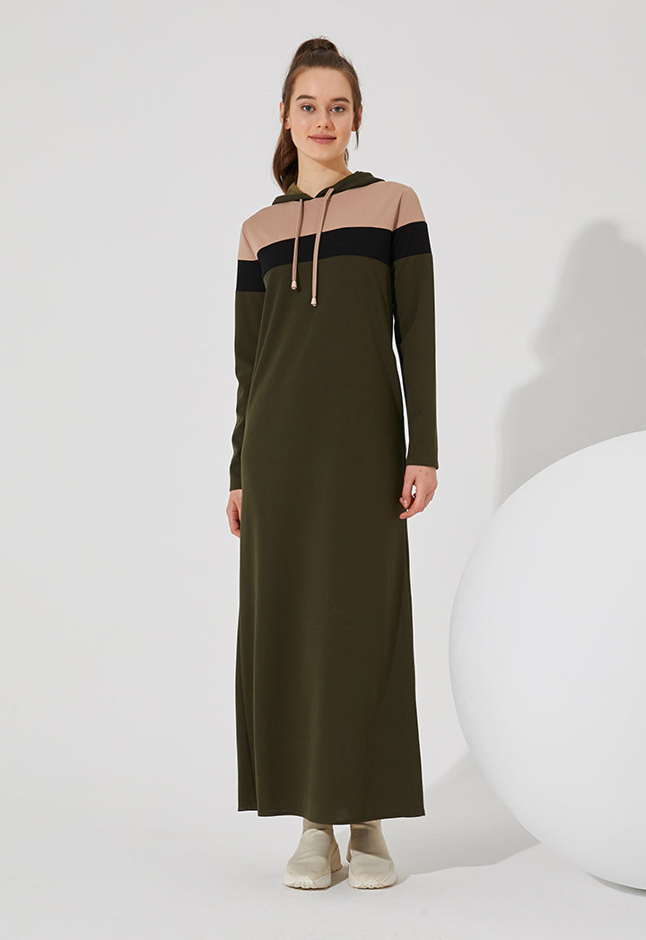 Maxi Hooded Dress - Fresqa