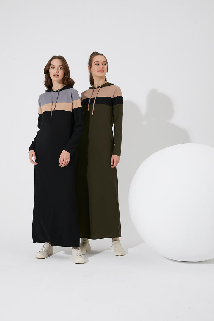 Maxi Hooded Dress - Fresqa