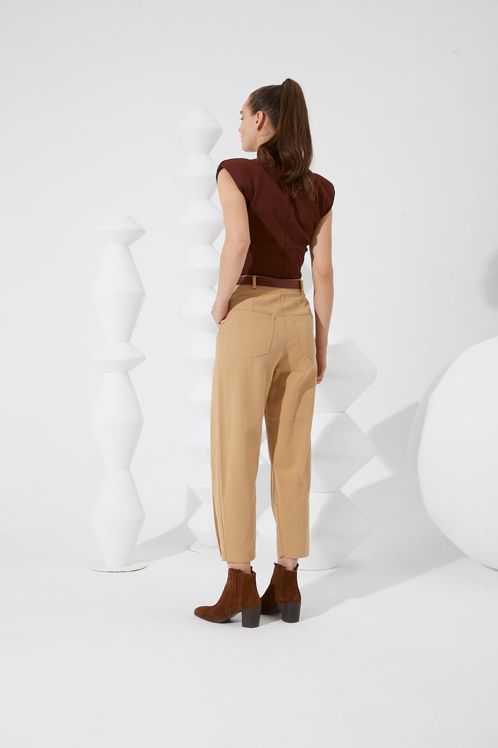 Padded Shoulder Top - Fresqa