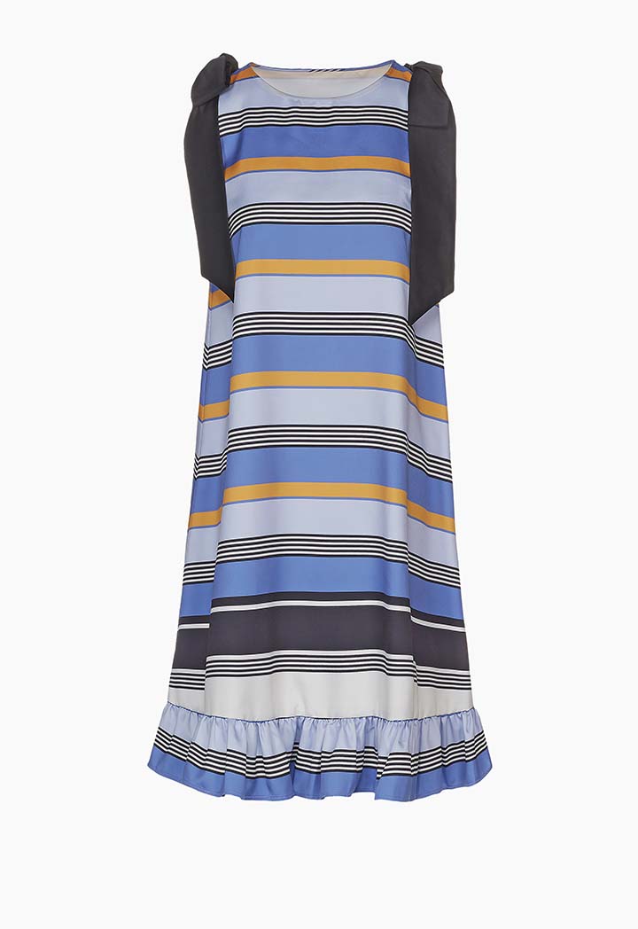 Sleeveless Stripe Dress