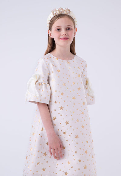 Gold Star Cute Dress