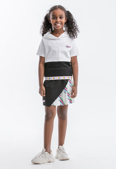Powerpuff Girls Double Layer Pleated Printed Skirt