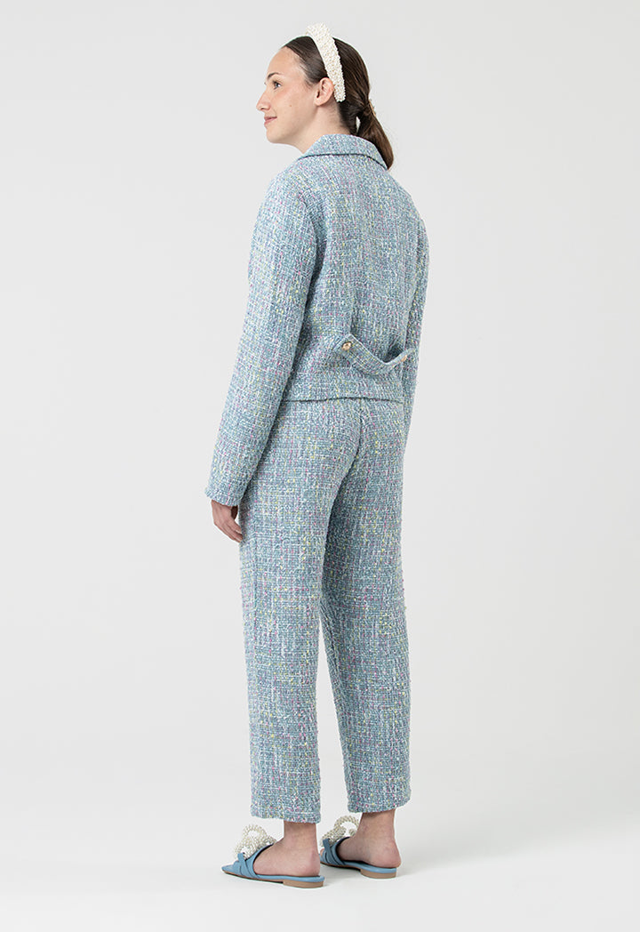 Barroque Tweed Blazer And Trousers Set