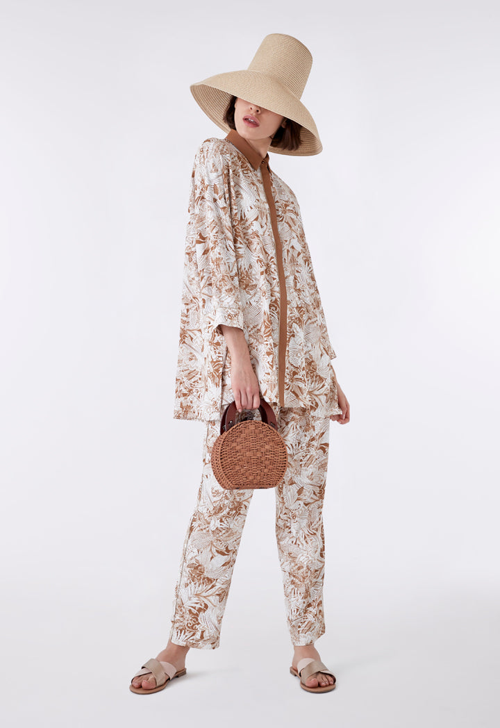 Floral Printed Trouser