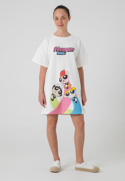 Powerpuff Girls Embellish Rib OT3 Dress