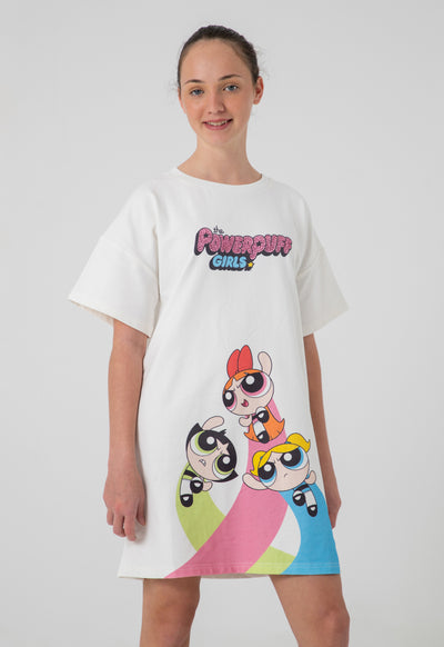 Powerpuff Girls Embellish Rib OT3 Dress